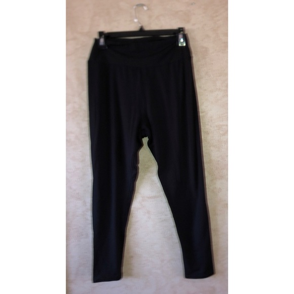 AEROSOLES Black Leggings with Wide Waistband - Picture 2 of 4